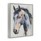 Stupell Industries Chromatic Stallion Abstraction Framed Giclee, design by Svetlana Aleynikova